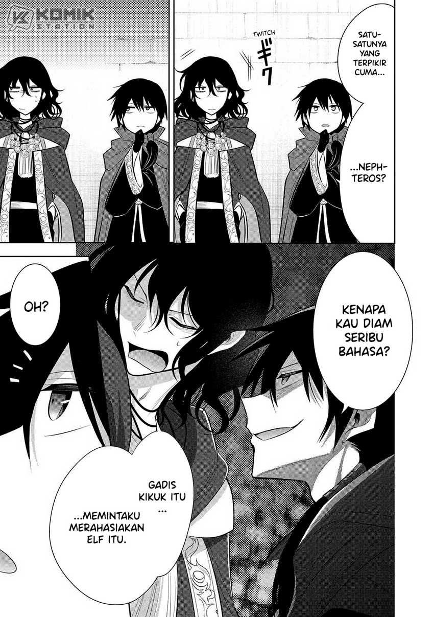 Maou no Ore ga Dorei Elf wo Yome ni Shitanda ga, Dou Medereba Ii? Chapter 57 Bahasa Indonesia