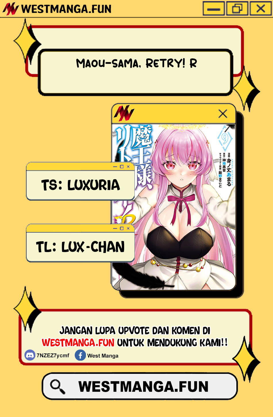 Maou-sama, Retry! R Chapter 39 Bahasa Indonesia