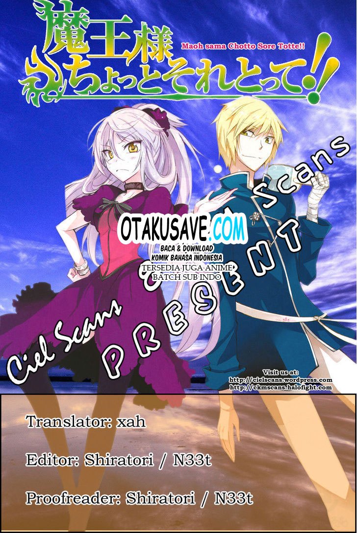 Maou-sama Chotto Sore Totte!! chapter 0