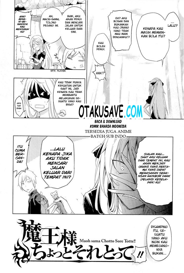 Maou-sama Chotto Sore Totte!! chapter 0