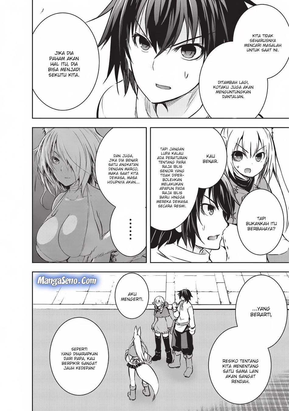 Maou-sama no Machizukuri! ~Saikyou no Danjon wa Kindai Toshi Chapter 10 Bahasa Indonesia