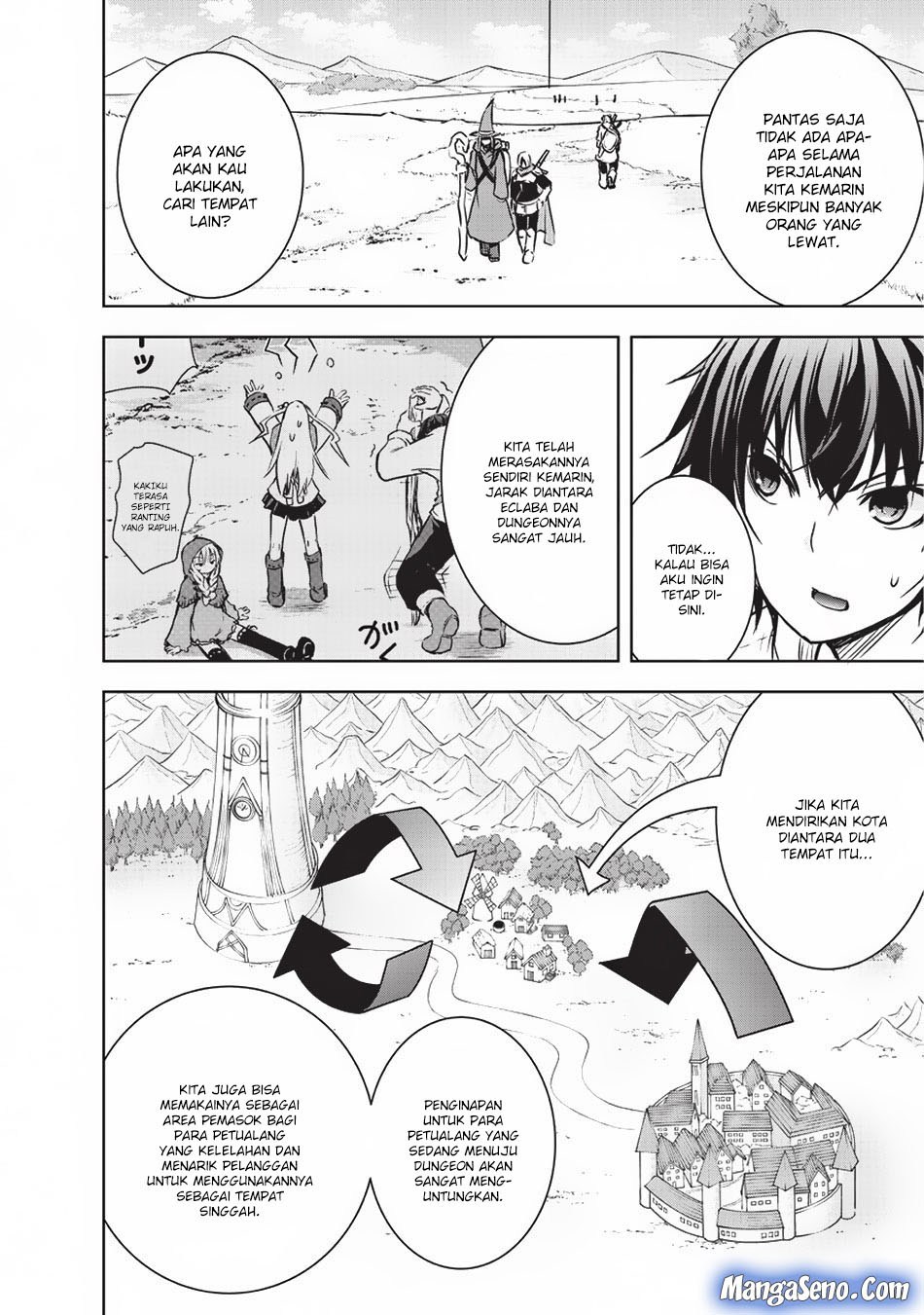 Maou-sama no Machizukuri! ~Saikyou no Danjon wa Kindai Toshi Chapter 10 Bahasa Indonesia