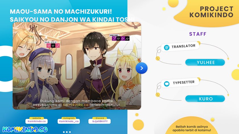 Maou-sama no Machizukuri! ~Saikyou no Danjon wa Kindai Toshi chapter 39