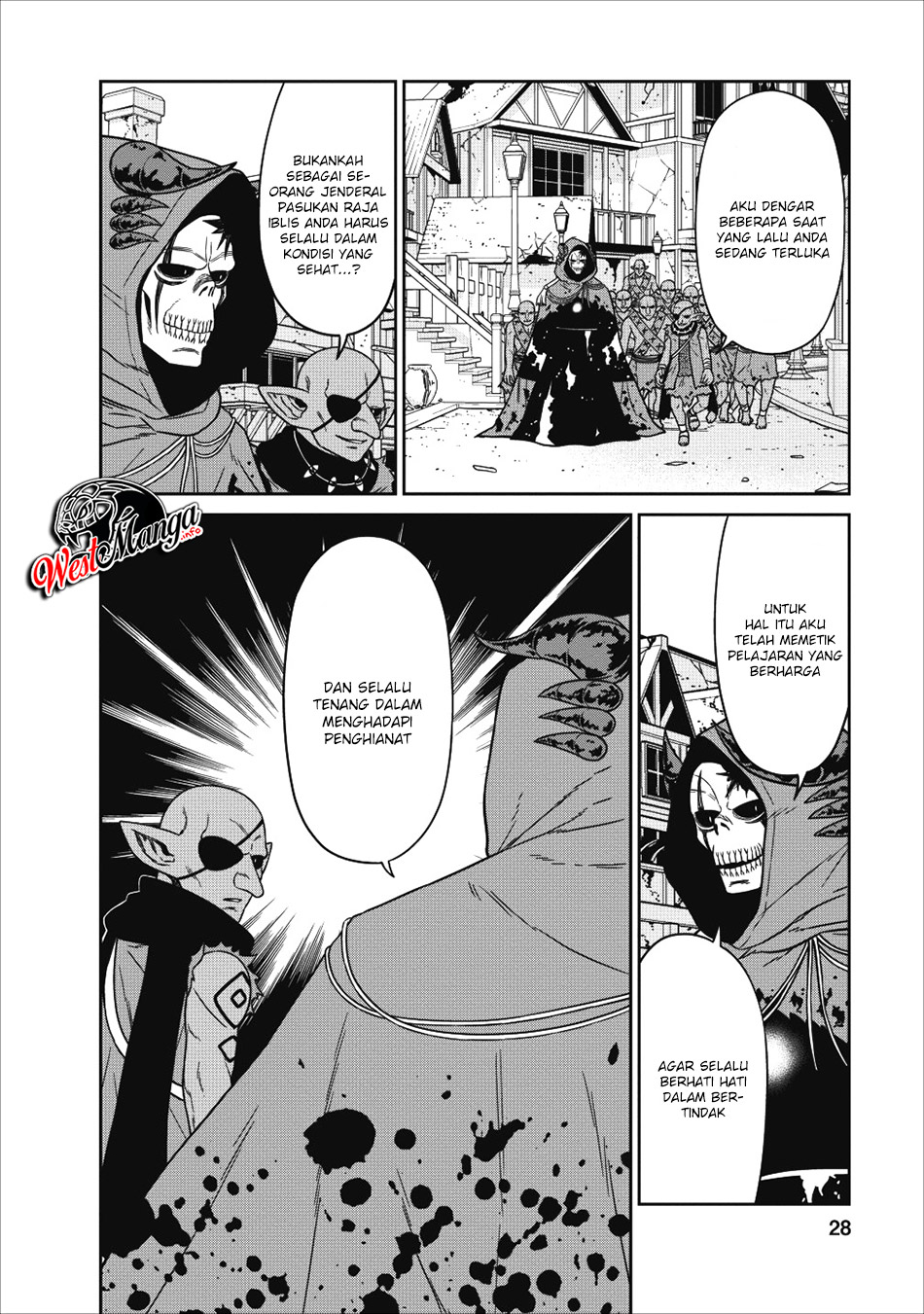 Maou Gun Saikyou no Majutsushi wa Ningen datta chapter 5