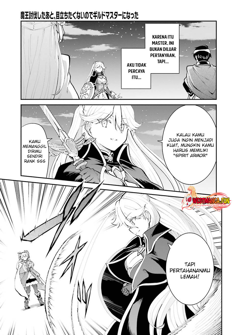Maou Toubatsu Shita Ato, Medachitakunai node Guild Master ni Natta Chapter 32 Bahasa Indonesia