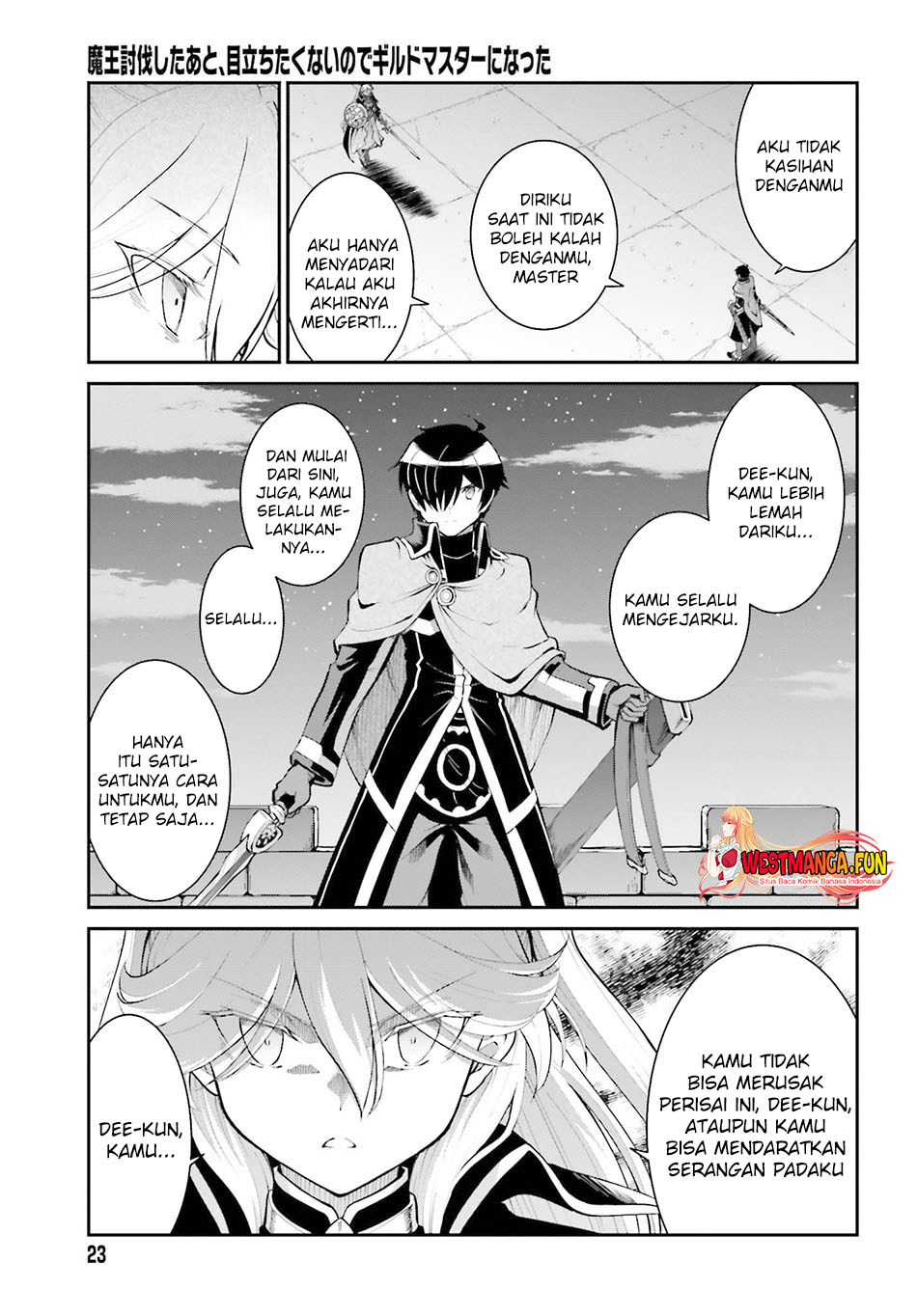 Maou Toubatsu Shita Ato, Medachitakunai node Guild Master ni Natta Chapter 32 Bahasa Indonesia