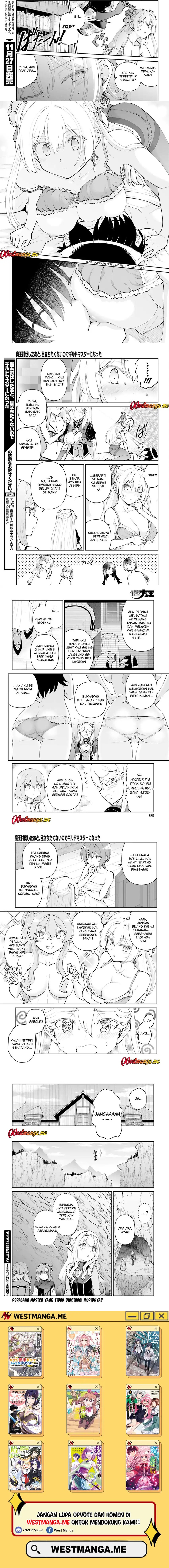 Maou Toubatsu Shita Ato, Medachitakunai node Guild Master ni Natta Chapter 68 Bahasa Indonesia