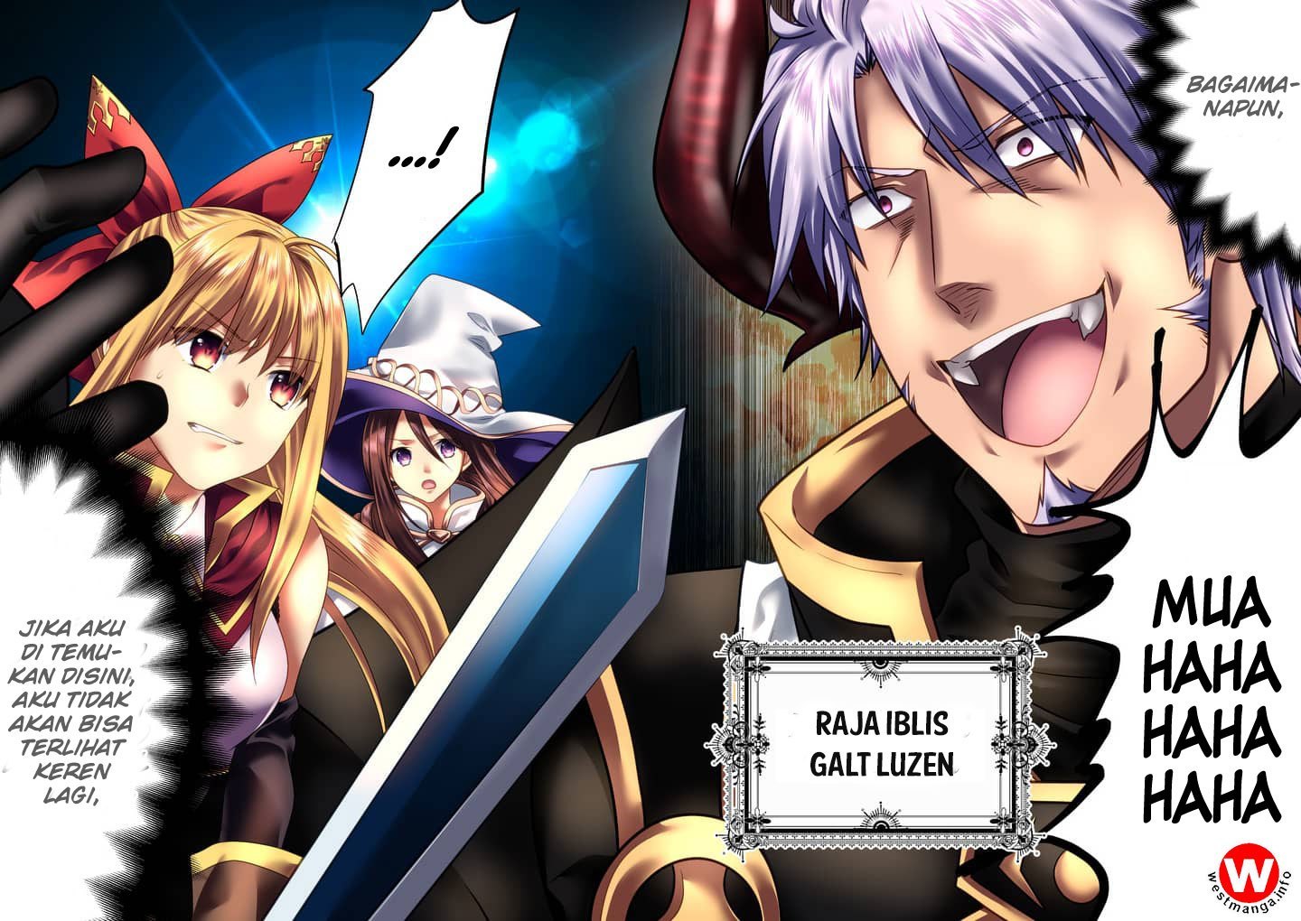 Maou desu Onna Yuusha no Hahaoya to Saikon Shita no de Onna Yuusha ga Giri no Musume ni Narimashita chapter 1