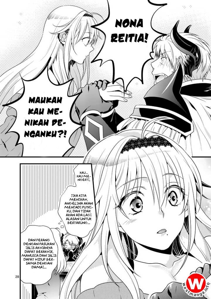 Maou desu Onna Yuusha no Hahaoya to Saikon Shita no de Onna Yuusha ga Giri no Musume ni Narimashita chapter 1