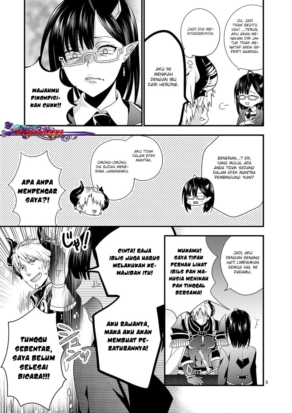Maou desu Onna Yuusha no Hahaoya to Saikon Shita no de Onna Yuusha ga Giri no Musume ni Narimashita chapter 2
