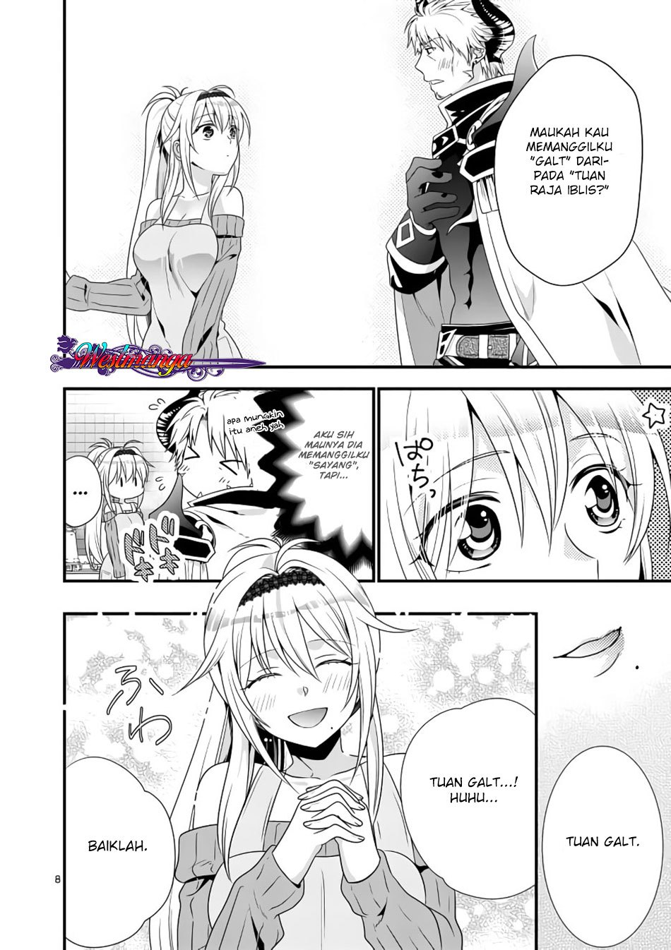 Maou desu Onna Yuusha no Hahaoya to Saikon Shita no de Onna Yuusha ga Giri no Musume ni Narimashita chapter 2