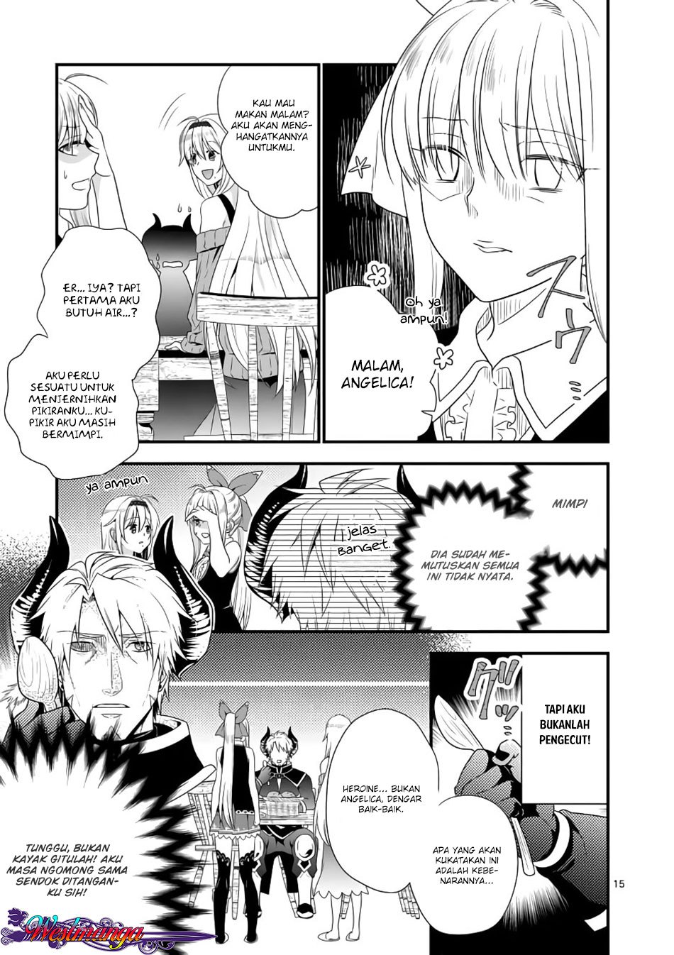 Maou desu Onna Yuusha no Hahaoya to Saikon Shita no de Onna Yuusha ga Giri no Musume ni Narimashita chapter 2