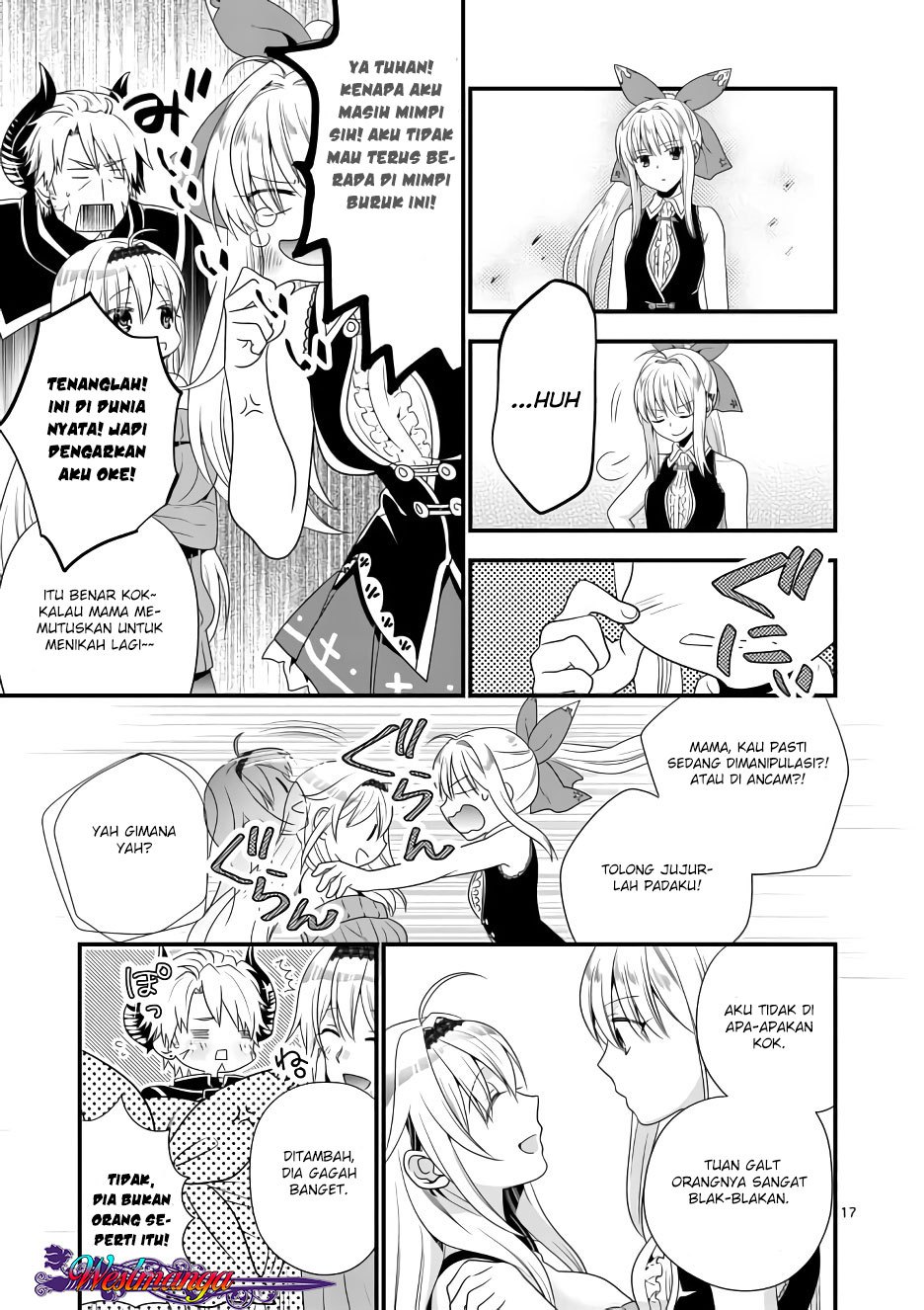 Maou desu Onna Yuusha no Hahaoya to Saikon Shita no de Onna Yuusha ga Giri no Musume ni Narimashita chapter 2