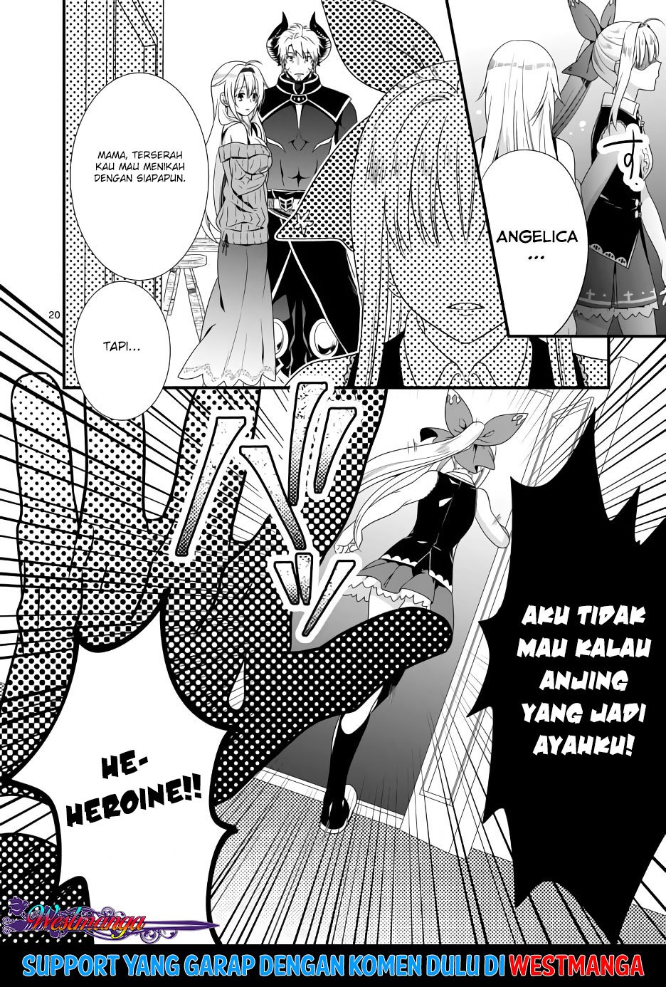 Maou desu Onna Yuusha no Hahaoya to Saikon Shita no de Onna Yuusha ga Giri no Musume ni Narimashita chapter 2