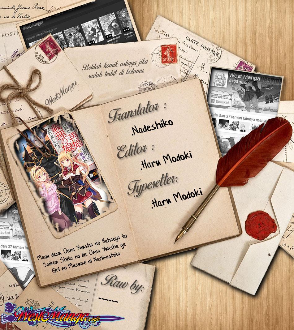 Maou desu Onna Yuusha no Hahaoya to Saikon Shita no de Onna Yuusha ga Giri no Musume ni Narimashita chapter 9