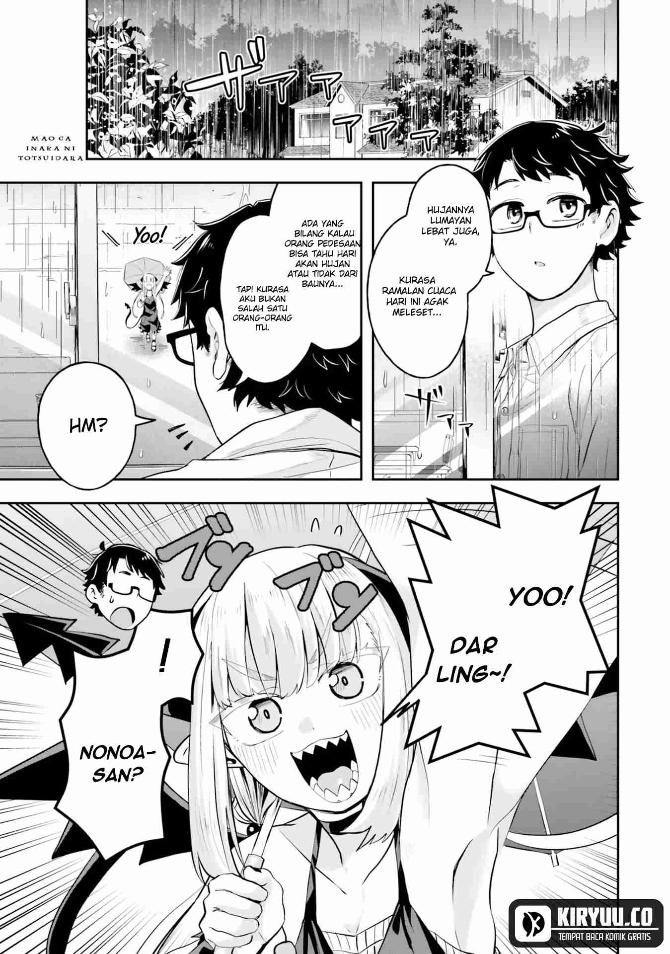 Maou ga Inaka ni Totsuidara chapter 3