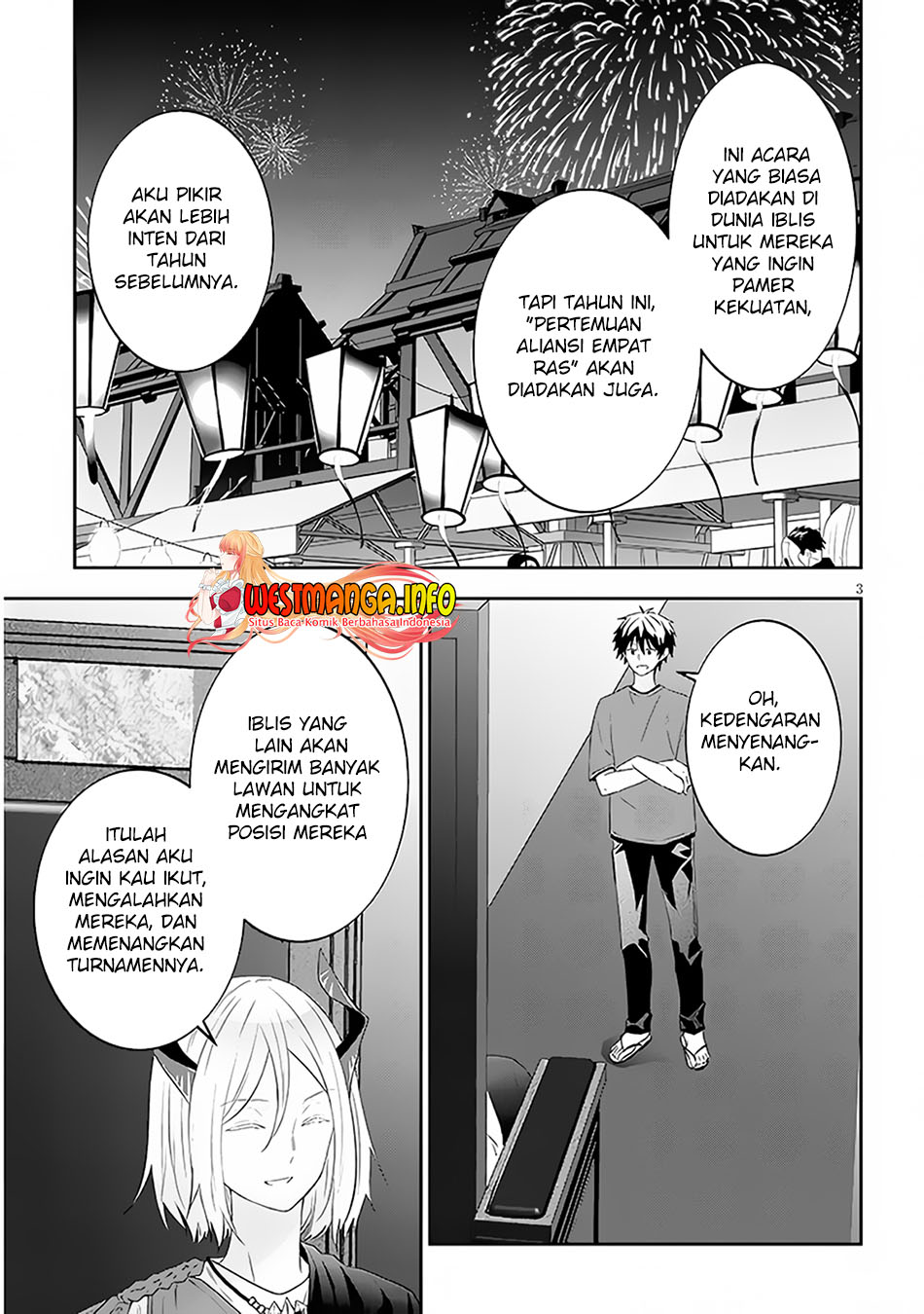 Maou ni Natte node – Dungeon Tsukutte Jingai Musume to Honobono suru Chapter 57.1 Bahasa Indonesia