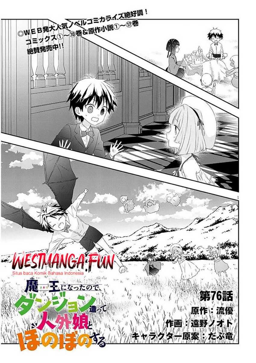 Maou ni Natte node – Dungeon Tsukutte Jingai Musume to Honobono suru chapter 76