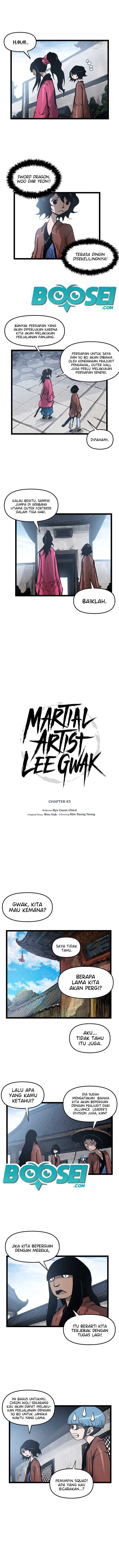 Martial Artist Lee Gwak Chapter 63 Bahasa Indonesia
