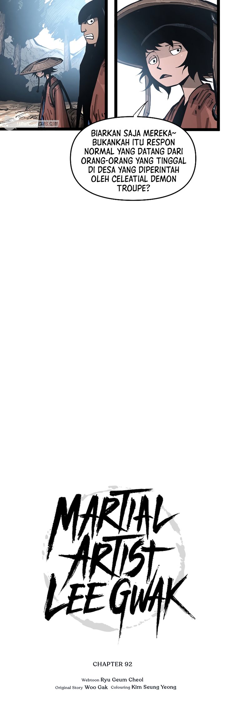 Martial Artist Lee Gwak Chapter 92 Bahasa Indonesia