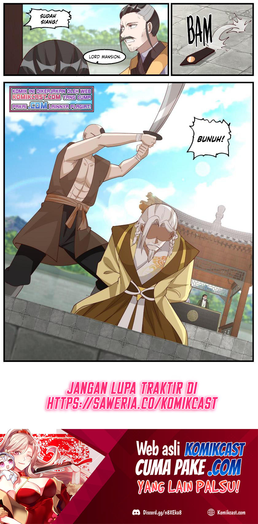 Martial God Asura Chapter 261 Bahasa Indonesia