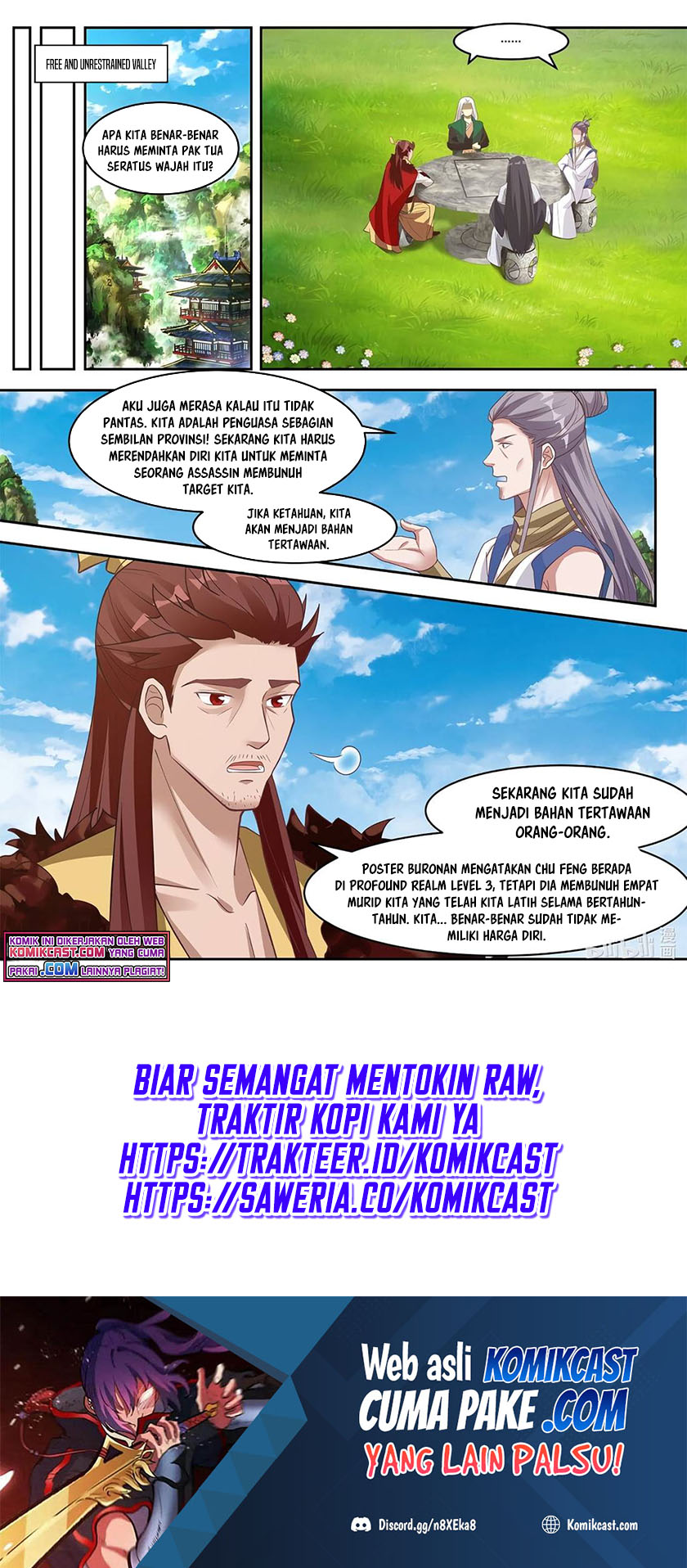 Martial God Asura Chapter 321 Bahasa Indonesia