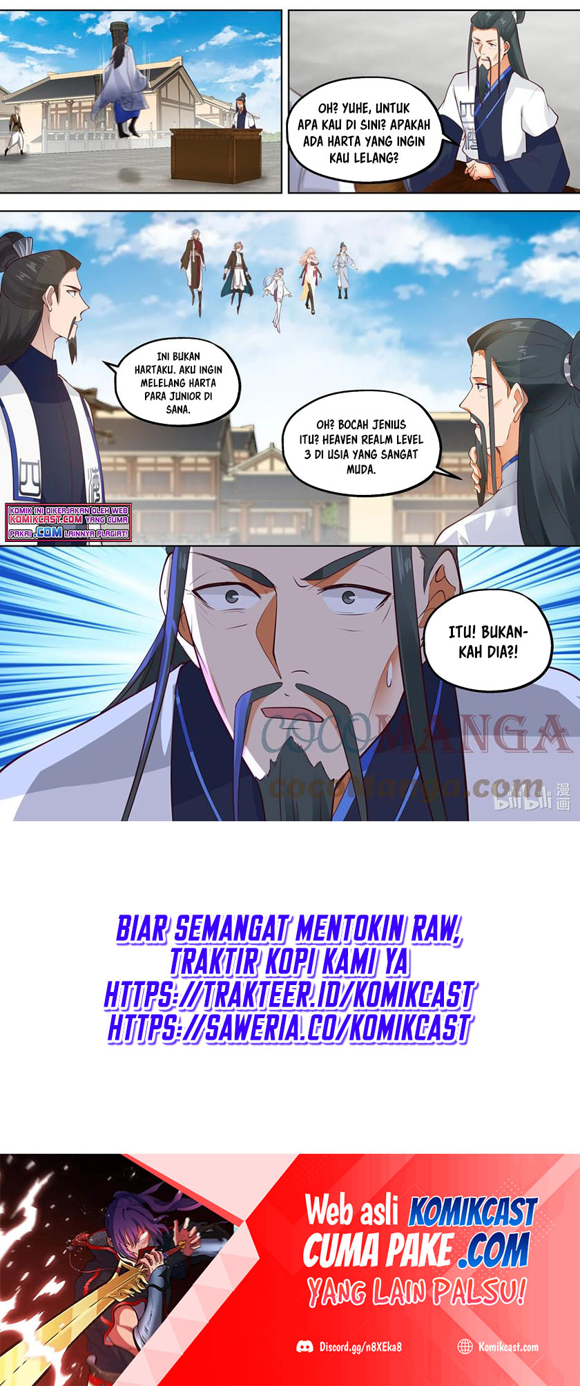 Martial God Asura Chapter 418 Bahasa Indonesia