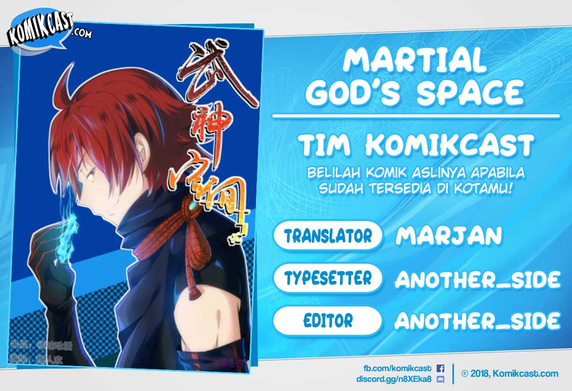 Martial God’s Space Chapter 42 Bahasa Indonesia