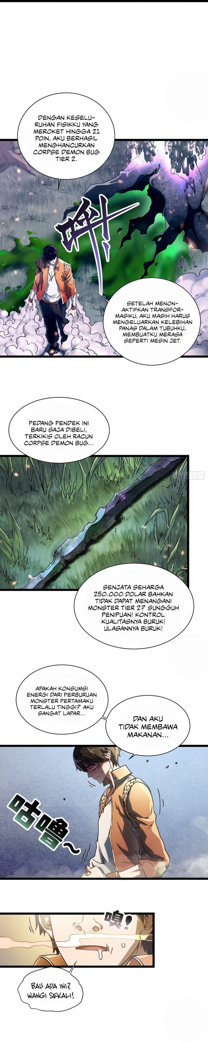 Martial Evolution: Start by Awakening the King of Monsters Chapter 03 Bahasa Indonesia