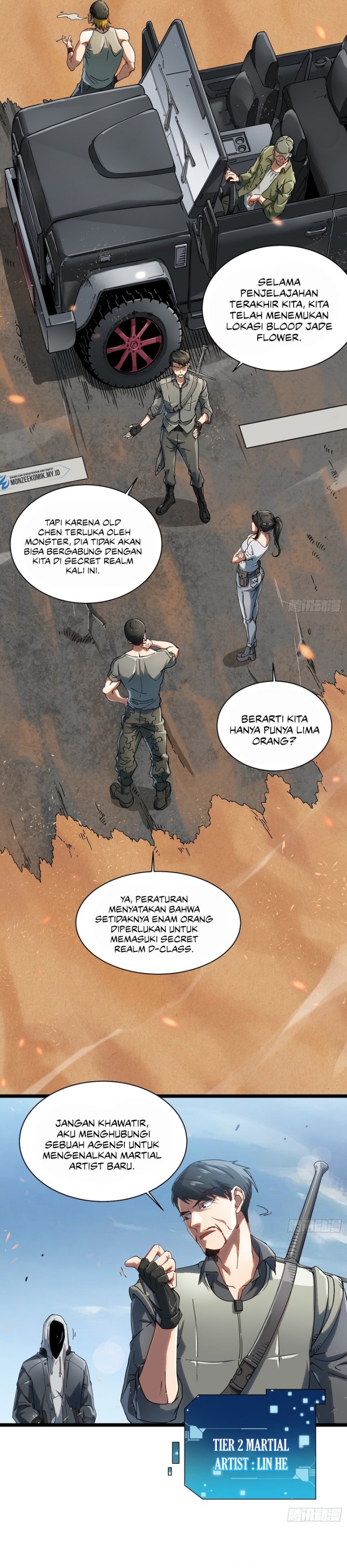 Martial Evolution: Start by Awakening the King of Monsters Chapter 03 Bahasa Indonesia