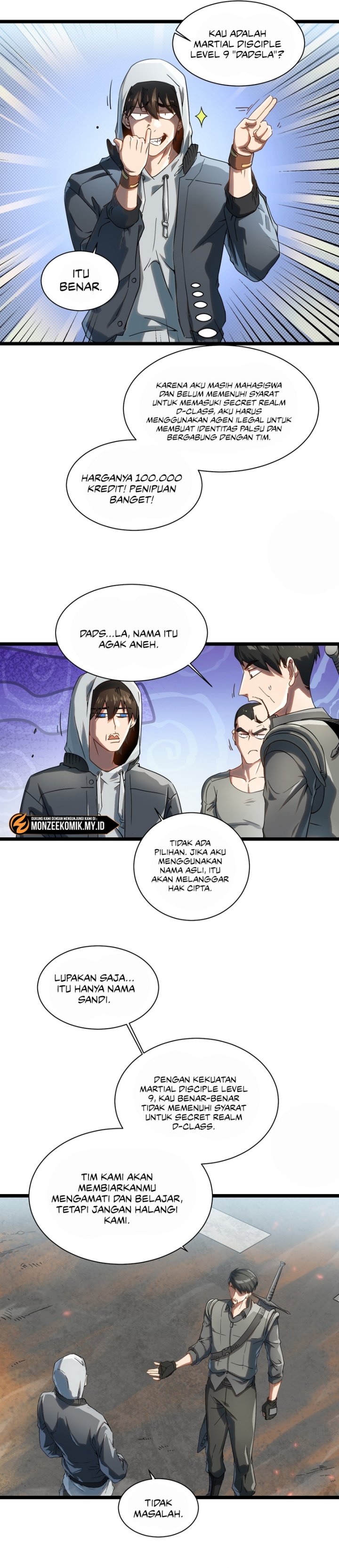 Martial Evolution: Start by Awakening the King of Monsters Chapter 03 Bahasa Indonesia