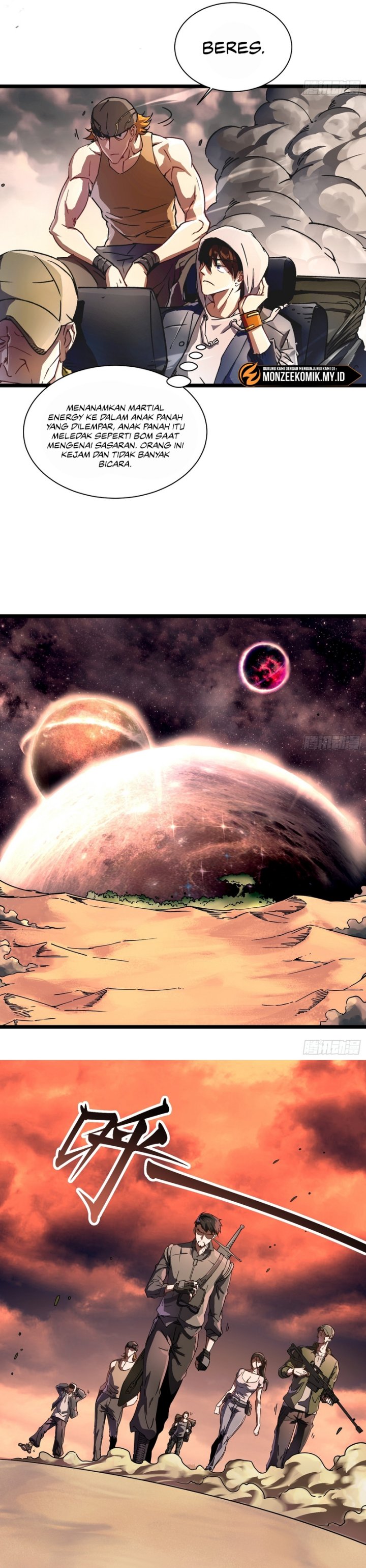 Martial Evolution: Start by Awakening the King of Monsters Chapter 03 Bahasa Indonesia