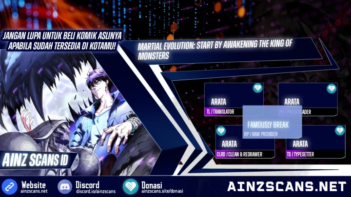 Martial Evolution: Start by Awakening the King of Monsters chapter 10