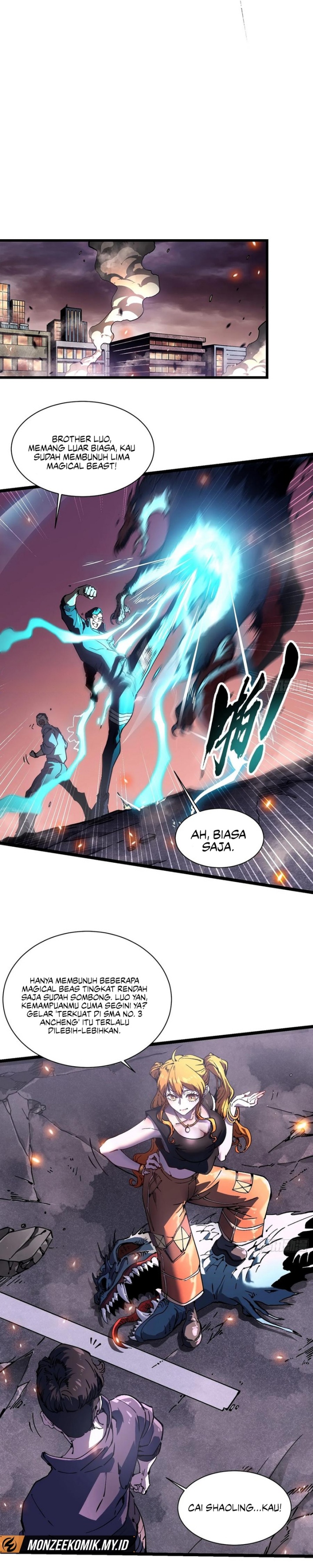 Martial Evolution: Start by Awakening the King of Monsters chapter 24