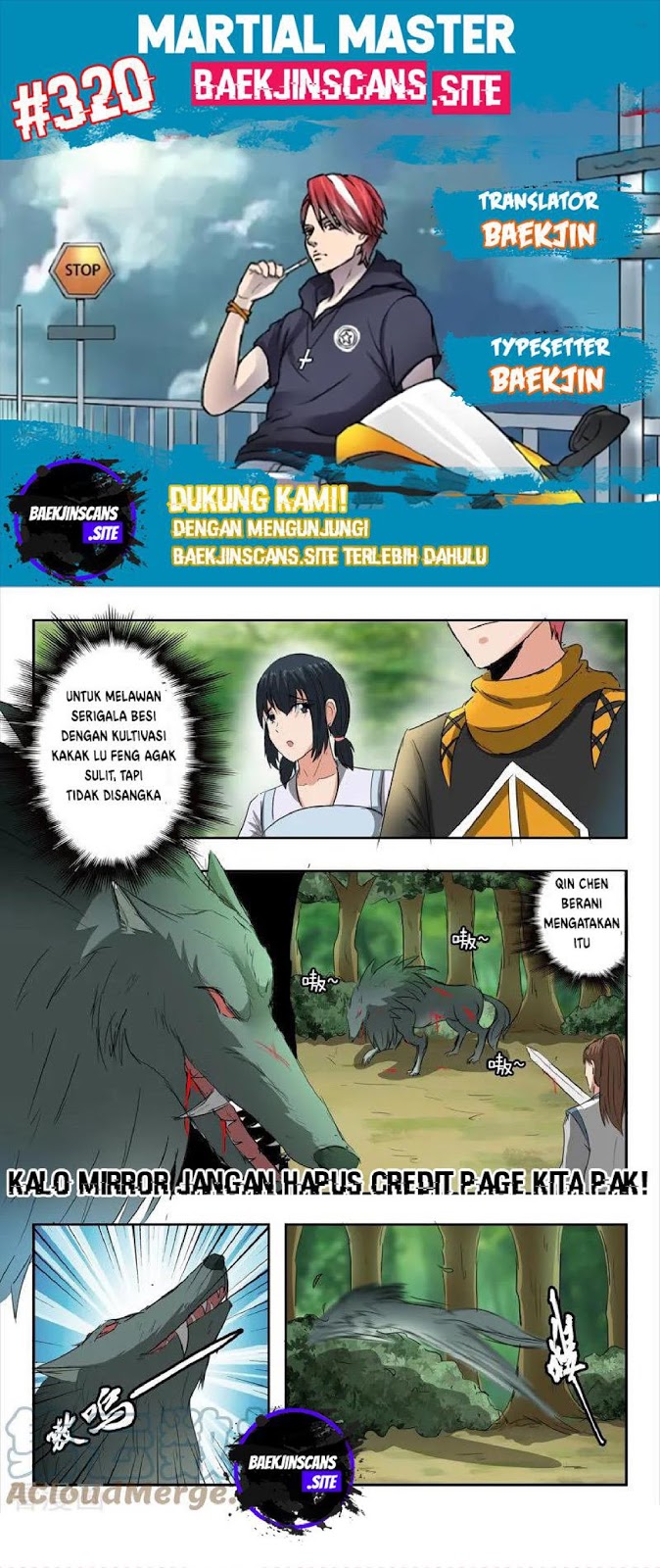 Martial Master chapter 320