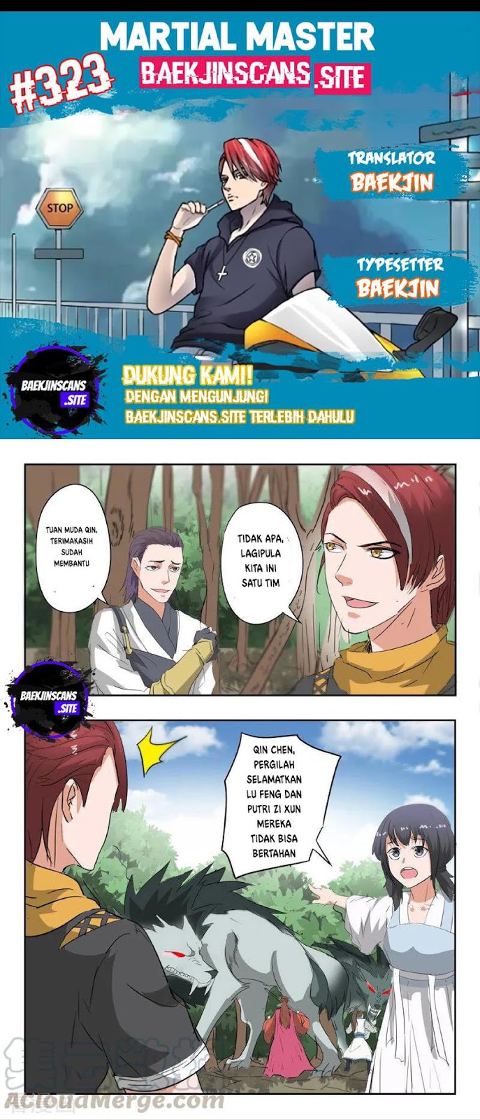 Martial Master chapter 323