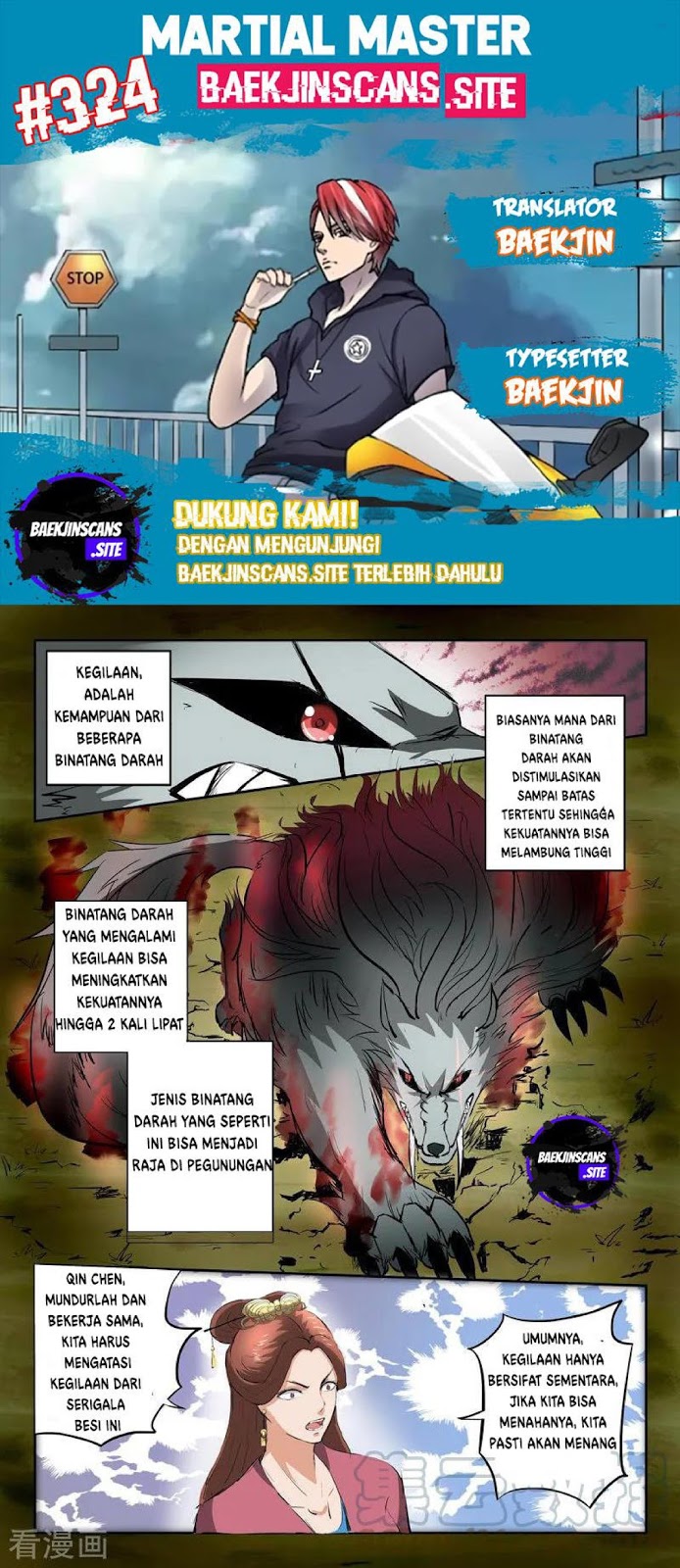 Martial Master Chapter 324 Bahasa Indonesia