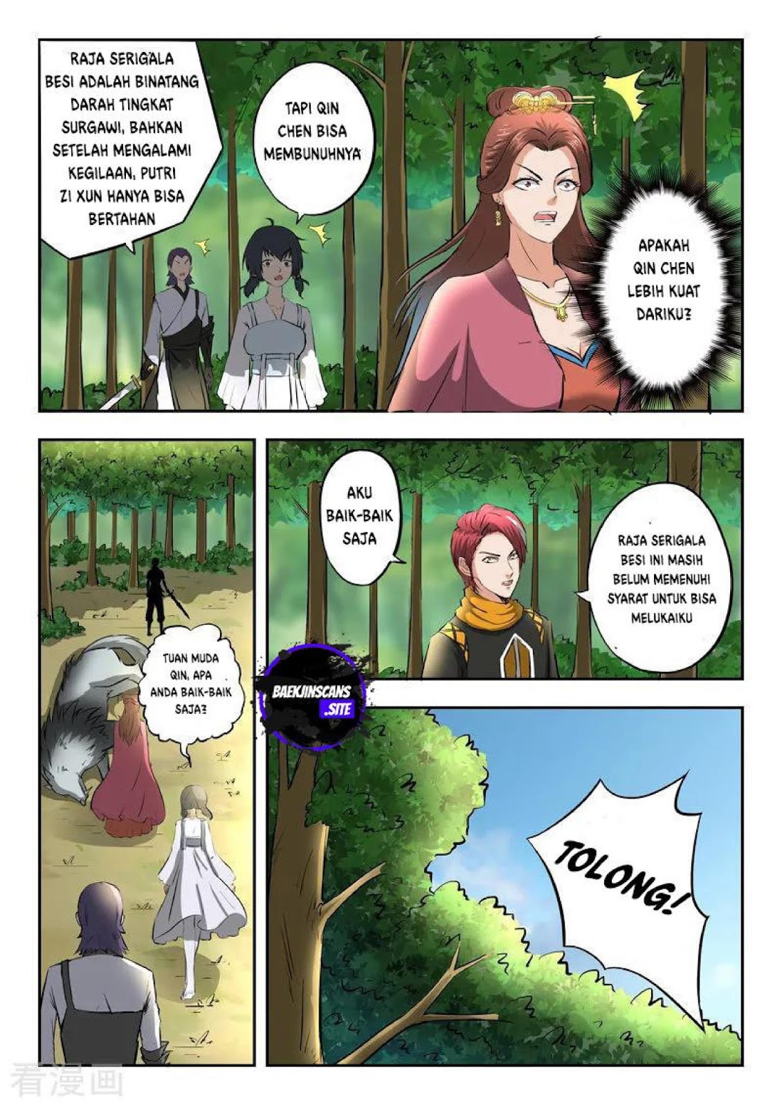 Martial Master Chapter 324 Bahasa Indonesia