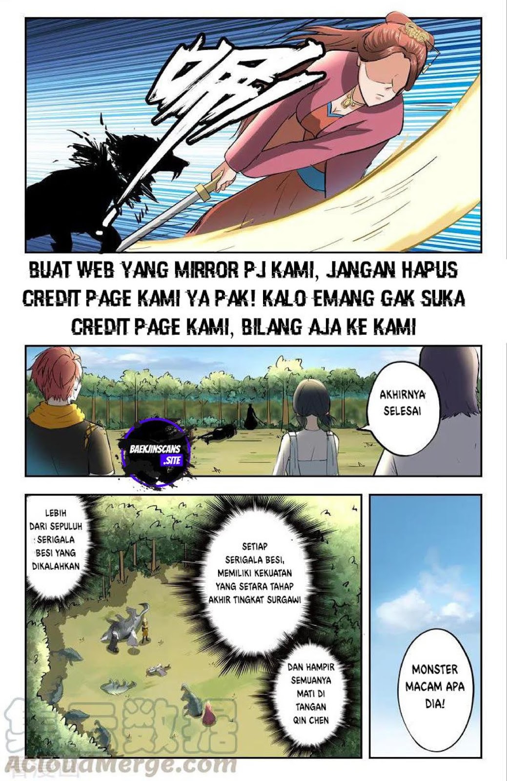 Martial Master Chapter 324 Bahasa Indonesia