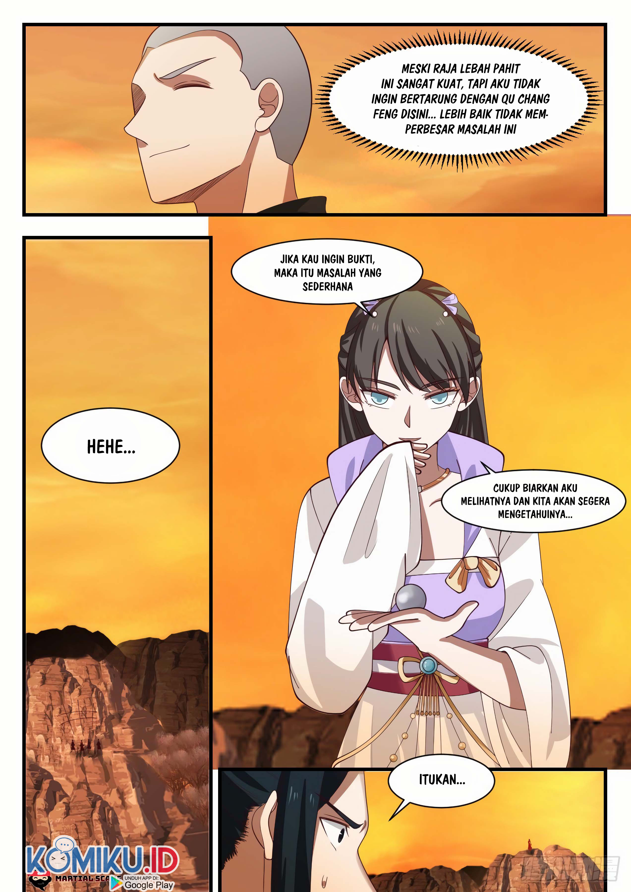 Martial Peak Chapter 1125 Bahasa Indonesia