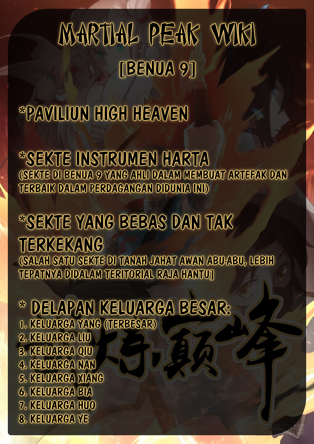 Martial Peak Chapter 288 Bahasa Indonesia