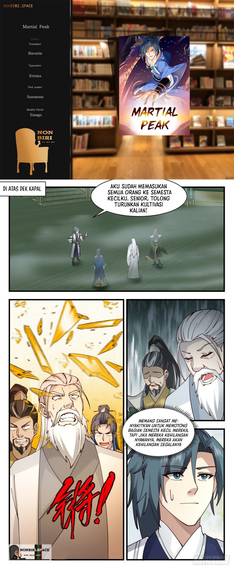 Martial Peak Chapter 3131 Bahasa Indonesia