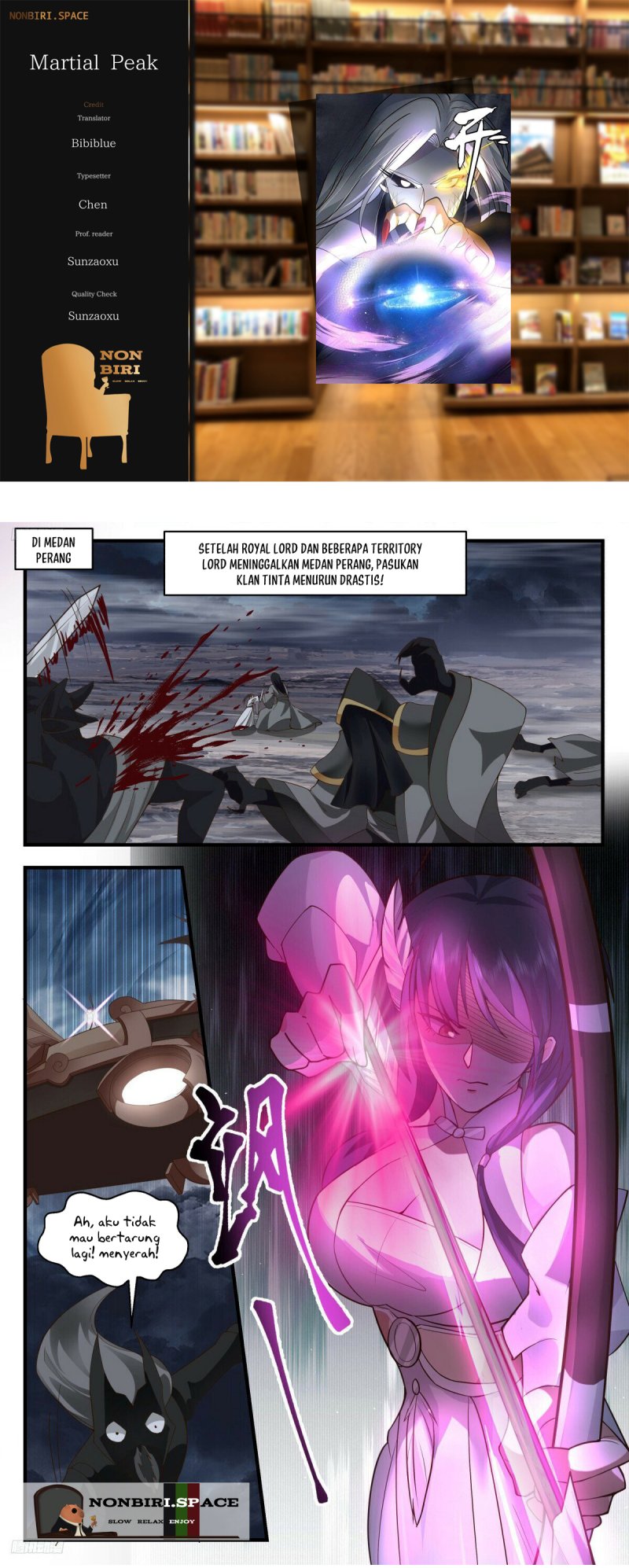 Martial Peak Chapter 3160 Bahasa Indonesia