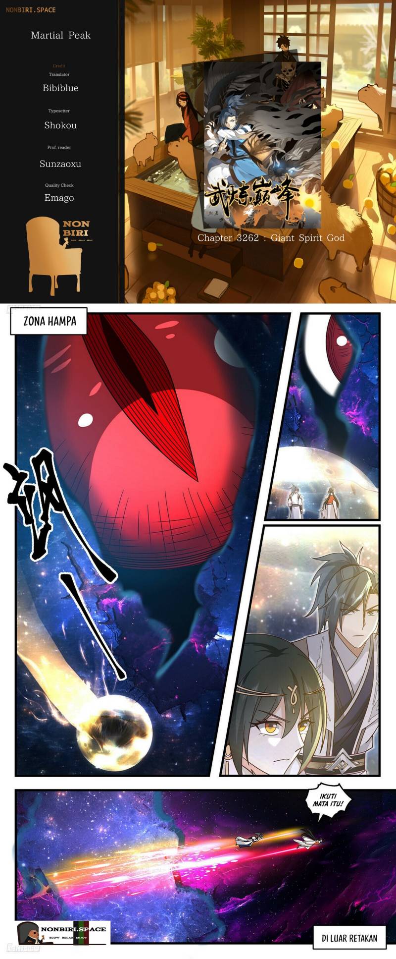 Martial Peak Chapter 3262 Bahasa Indonesia