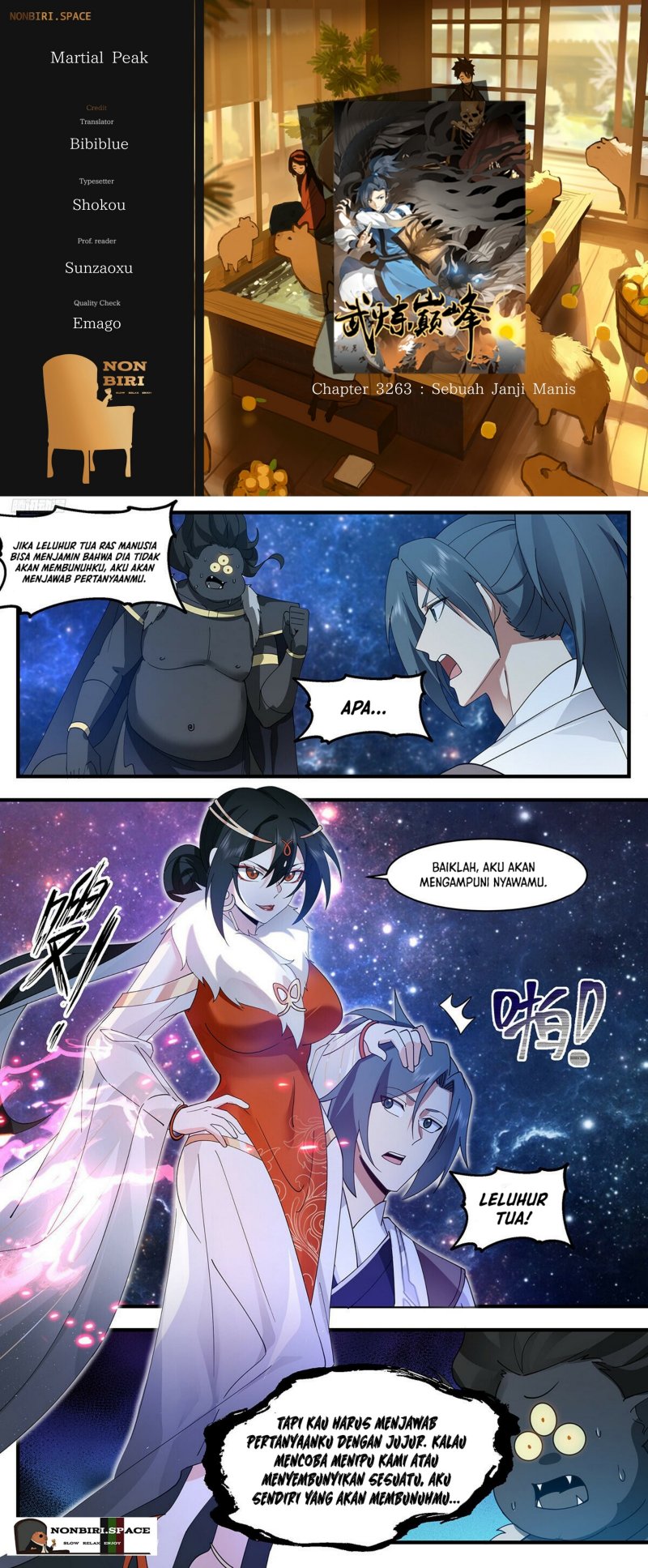 Martial Peak chapter 3263