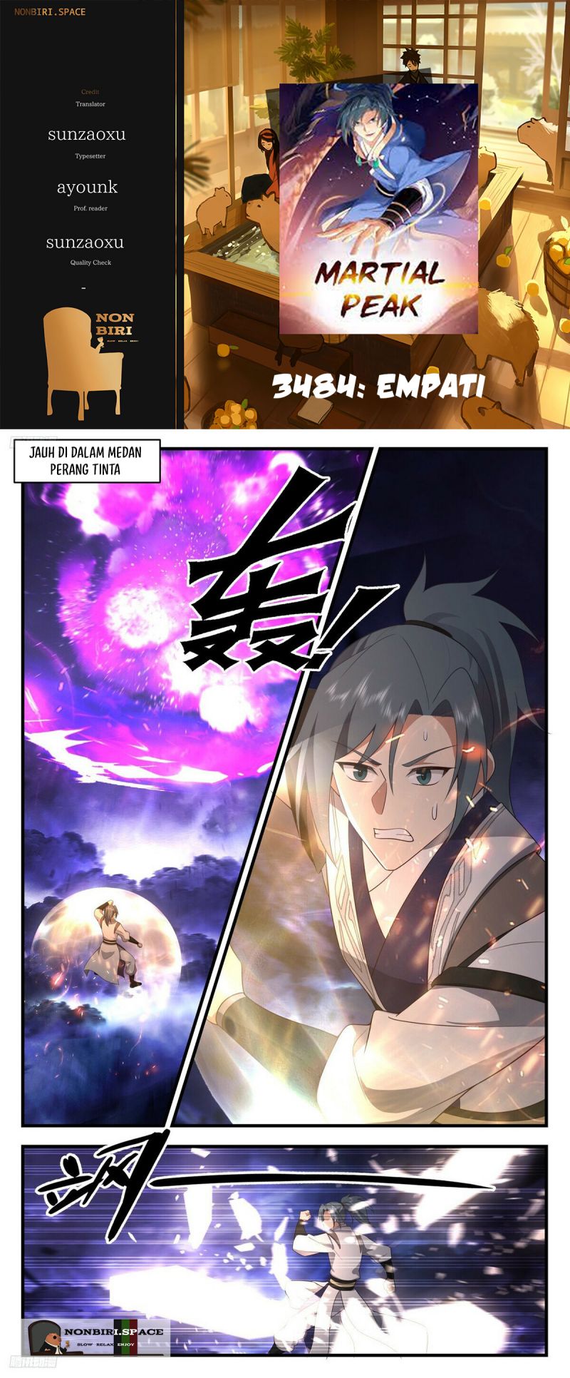 Martial Peak Chapter 3484 Bahasa Indonesia