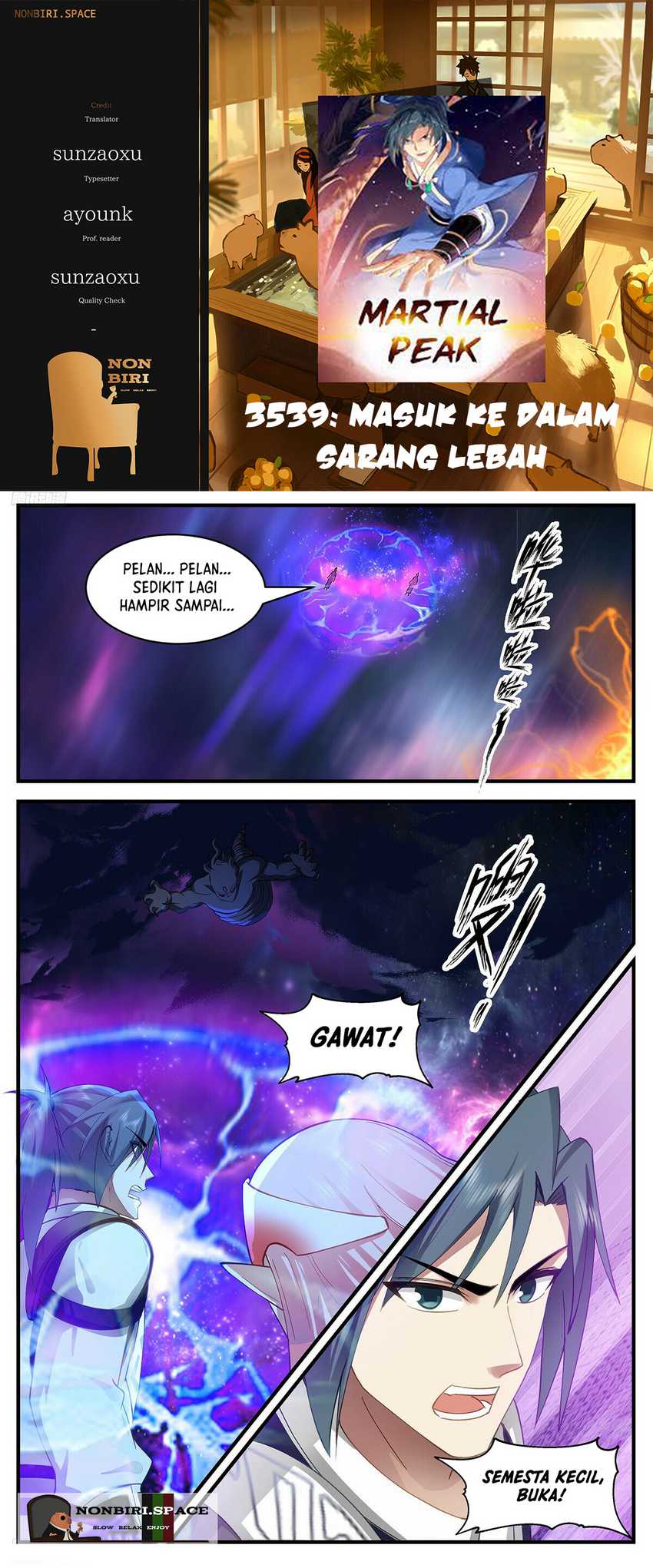 Martial Peak Chapter 3539 Bahasa Indonesia