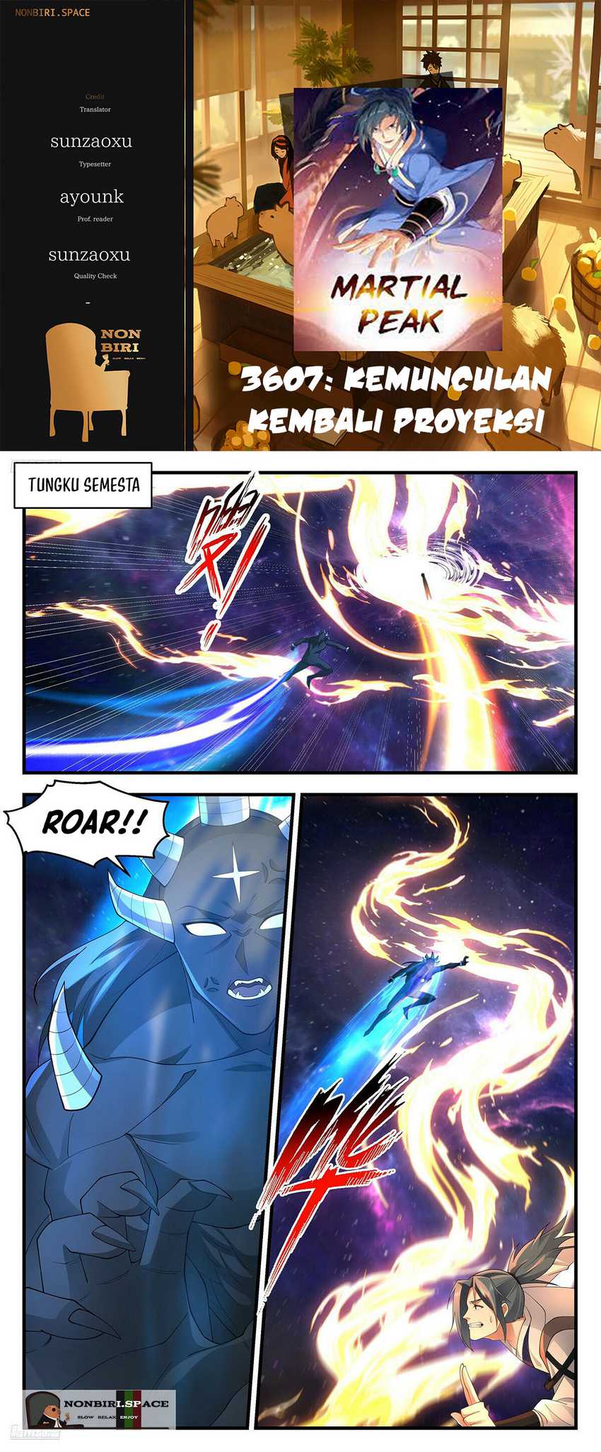 Martial Peak Chapter 3607 Bahasa Indonesia