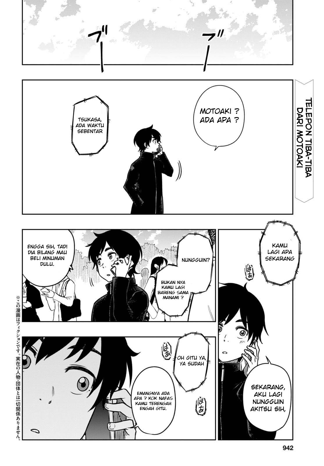 Mata, Kataomou Chapter 17 Bahasa Indonesia