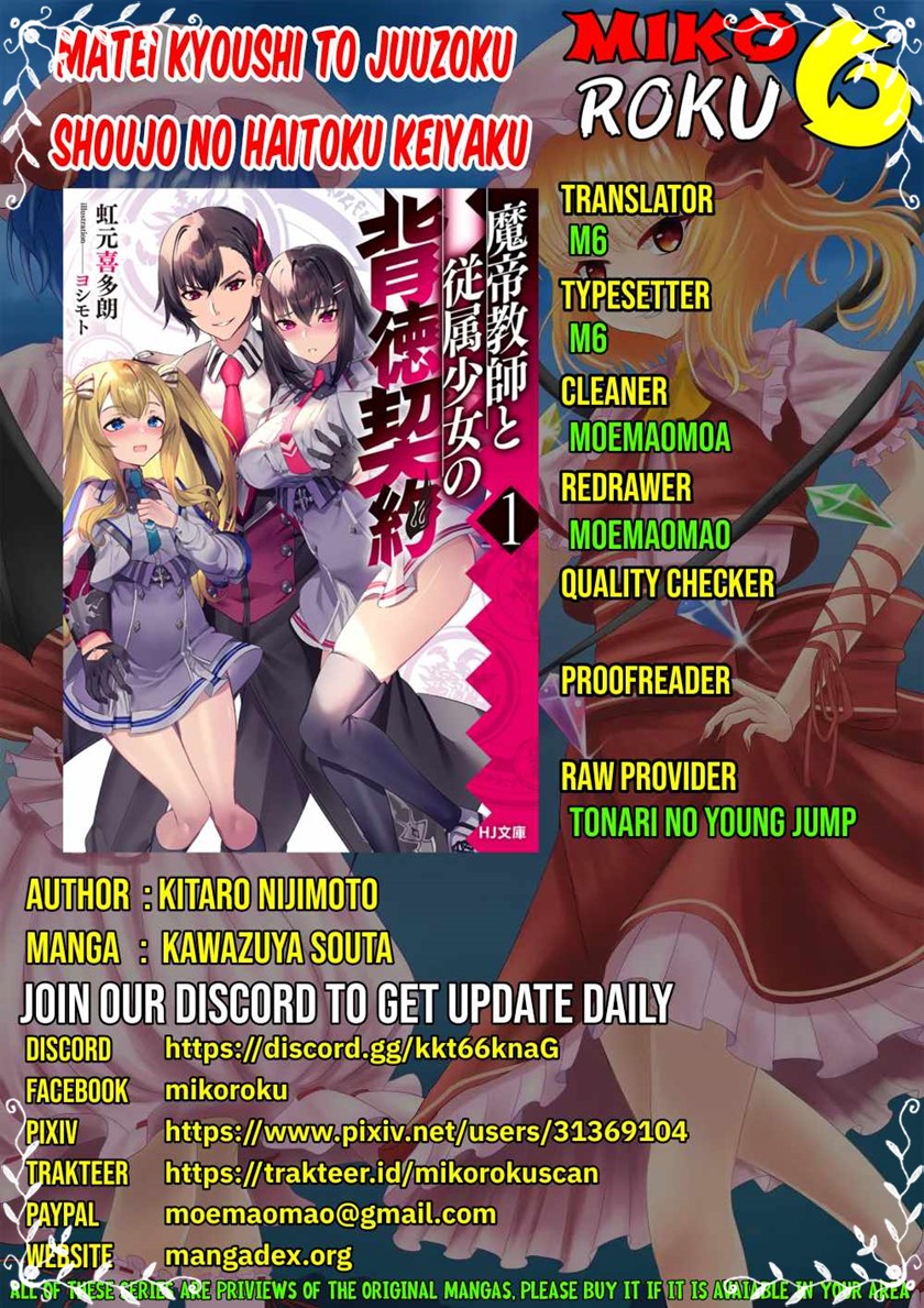 Matei Kyoushi to Juuzoku Shoujo no Haitoku Keiyaku Chapter 06.1 Bahasa Indonesia